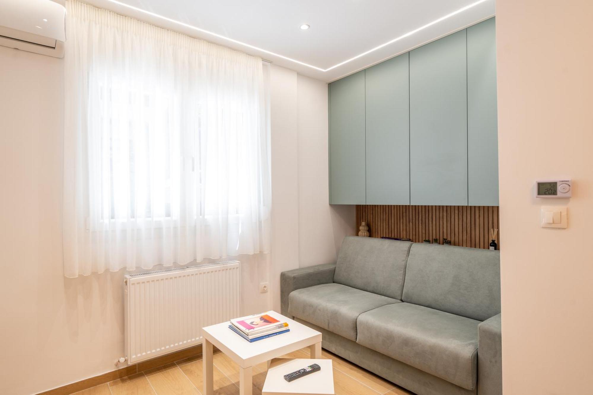 Honey Oak & Cream Patio By Nest Daire Selanik Dış mekan fotoğraf