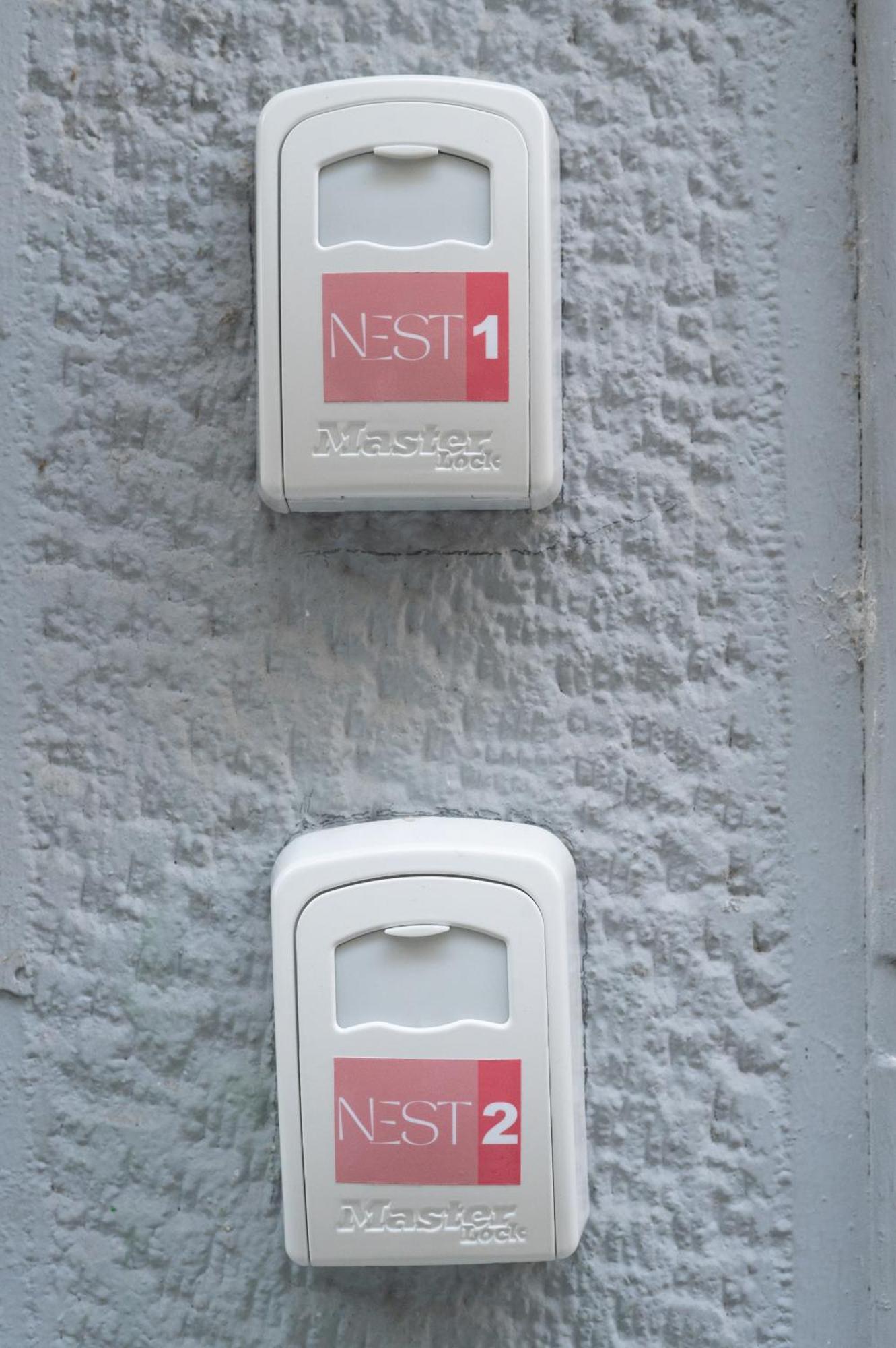 Honey Oak & Cream Patio By Nest Daire Selanik Dış mekan fotoğraf