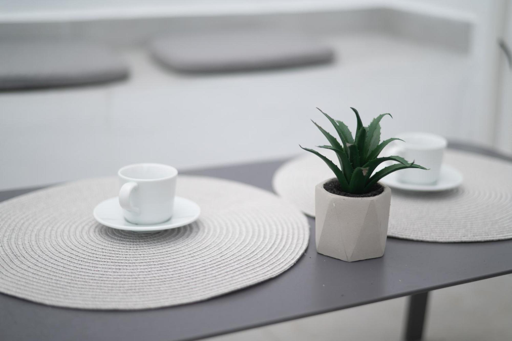 Honey Oak & Cream Patio By Nest Daire Selanik Dış mekan fotoğraf