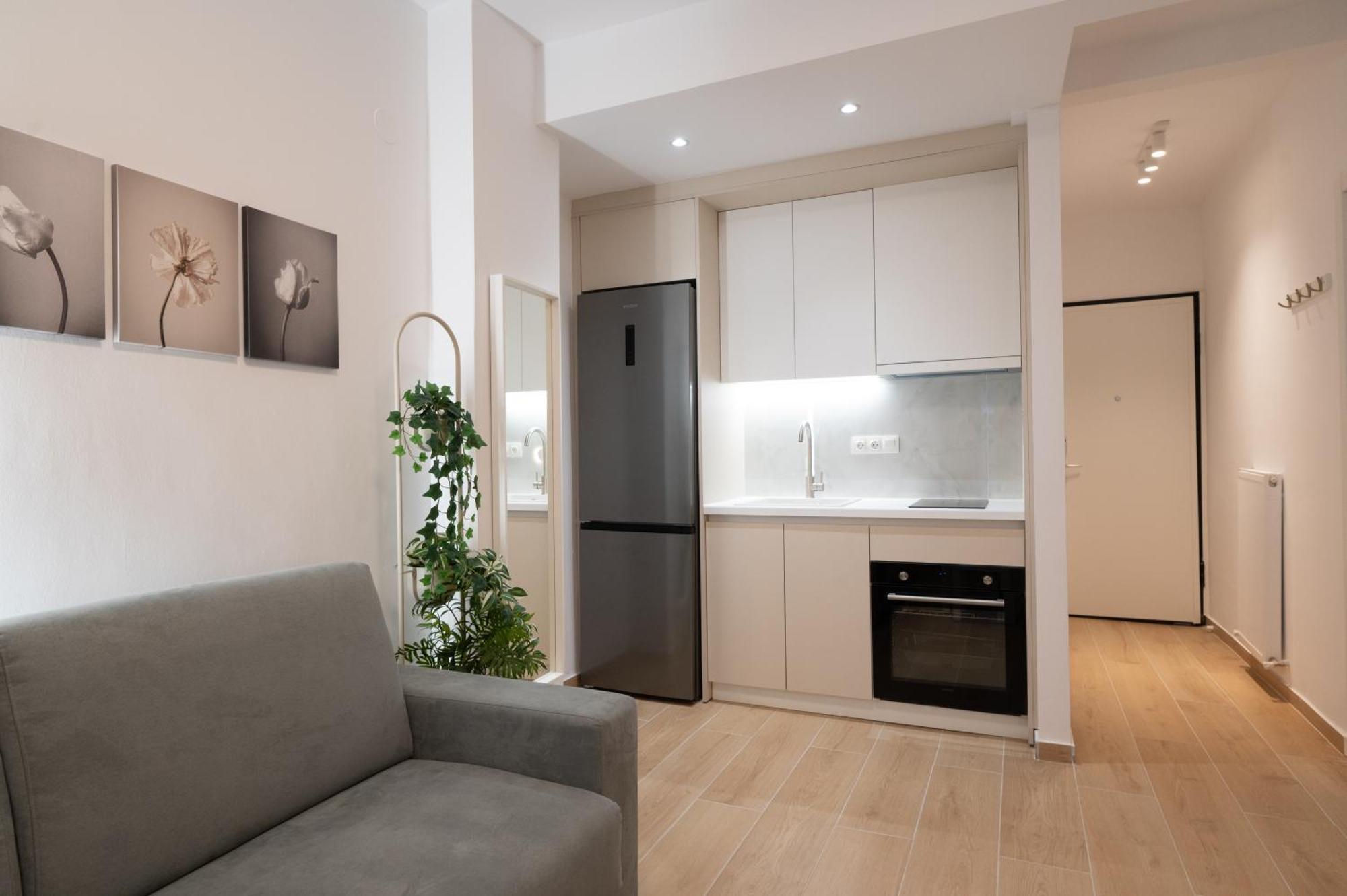 Honey Oak & Cream Patio By Nest Daire Selanik Dış mekan fotoğraf